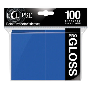 Ultra Pro: Eclipse 100 Sleeves - Gloss - Pacific Blue