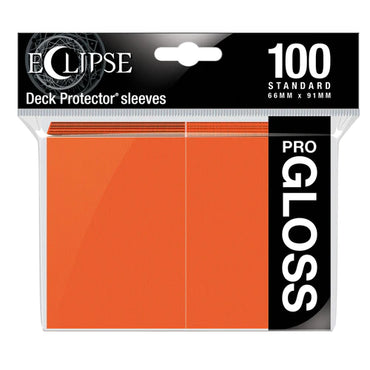 Ultra Pro: Eclipse 100 Sleeves - Gloss - Orange