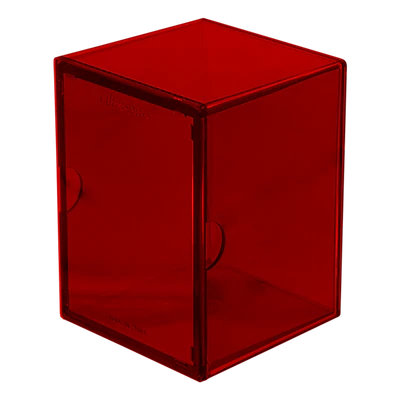 Ultra Pro - Eclipse 2-Piece Deck Box - 100+ Apple Red