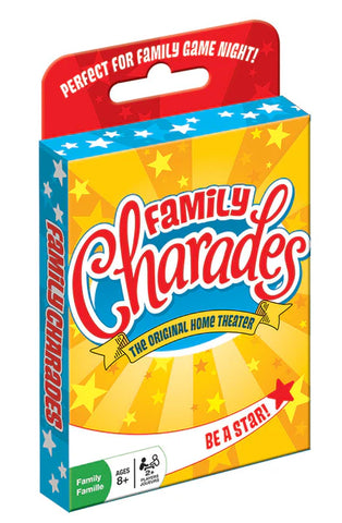 Family Charades Card Game