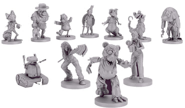 Final Girl: Bad Times at Buddyland - Miniatures