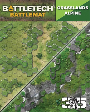 Battletech: Battle Mat-Grassland Alpine