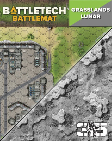 Battletech: Battle Mat-Grassland Lunar