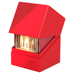 Ultimate Guard: Deck Case Boulder - 100+ Solid Red
