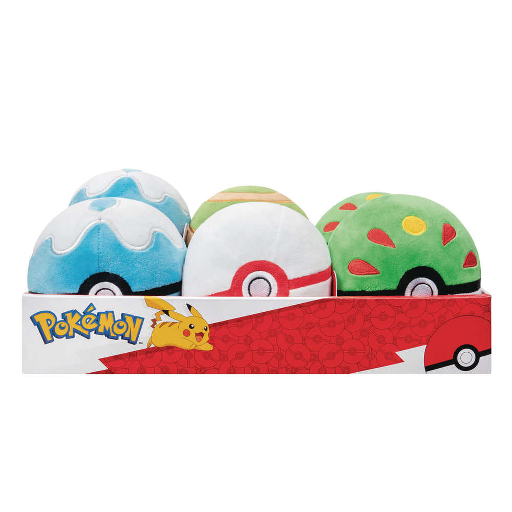 Pokemon 5in Pokeball Plush