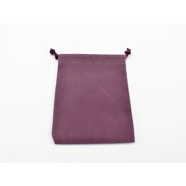 Velour Dice Pouch Purple (SM)