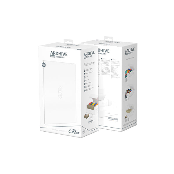 Ultimate Guard: Deck Case Arkhive - 800+ Mono-Color White