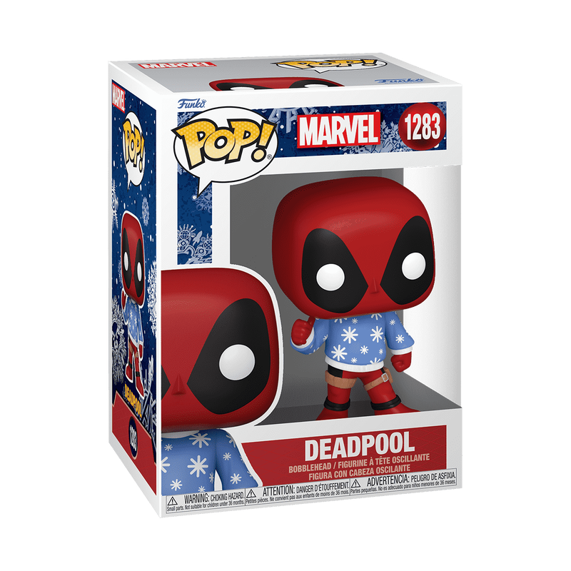 POP: Marvel POP - Deadpool Sweater Holiday