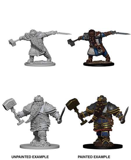 D&D Nolzur's Marvelous Miniatures: Dwarf Fighter