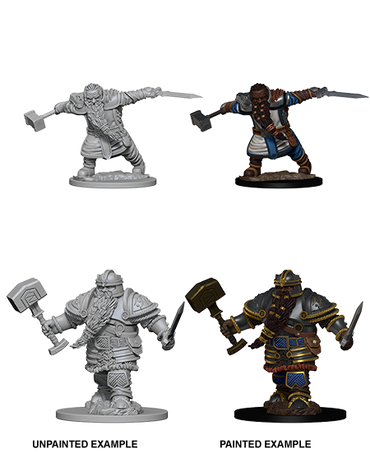 D&D Nolzur's Marvelous Miniatures: Dwarf Fighter