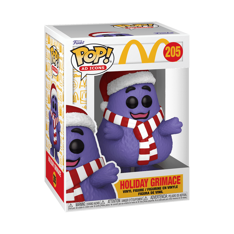 POP: Ad Icons - McDonalds Grimace Holiday