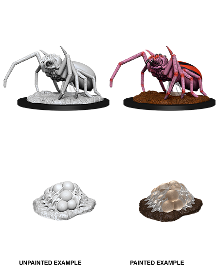 D&D Nolzur's Marvelous Miniatures: Giant Spider & Egg Clutch