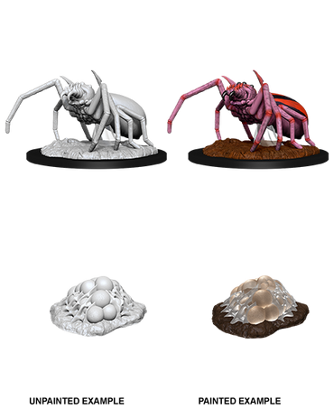 D&D Nolzur's Marvelous Miniatures: Giant Spider & Egg Clutch