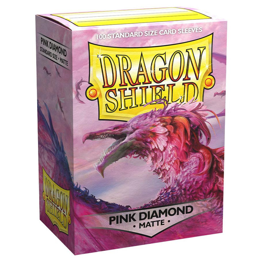 Matte Sleeves (100) - Pink Diamond