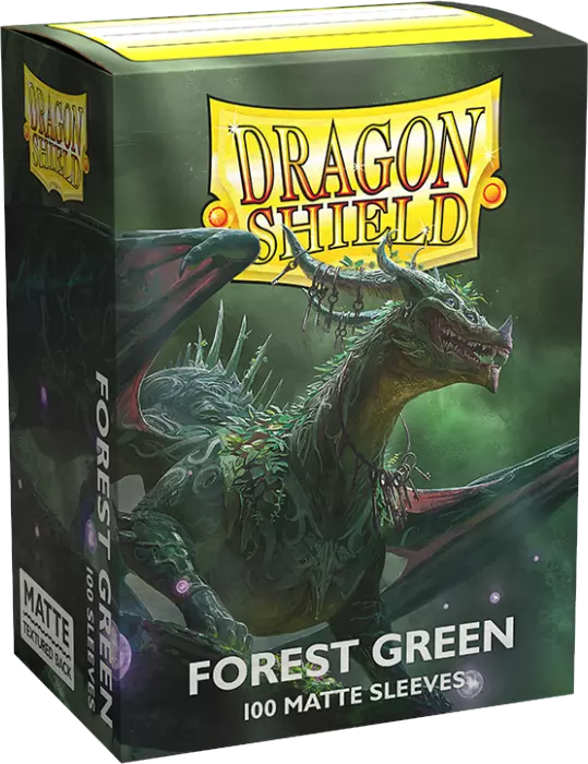 Matte Sleeves (100) - Forest Green