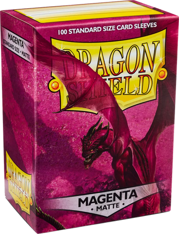 Matte Sleeves (100) - Magenta
