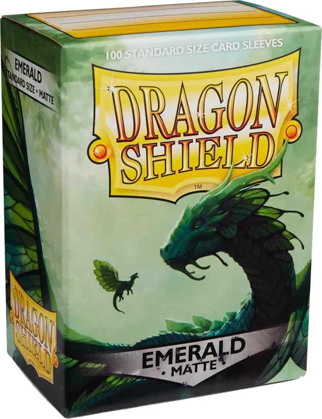 Dragon Shield: Matte - Emerald