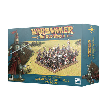 Warhammer Old World - Kingdom of Bretonnia - Knights of the Realm on Foot