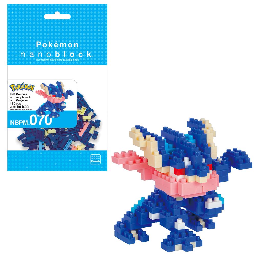 Nanoblock Pokemon Greninja Block Set