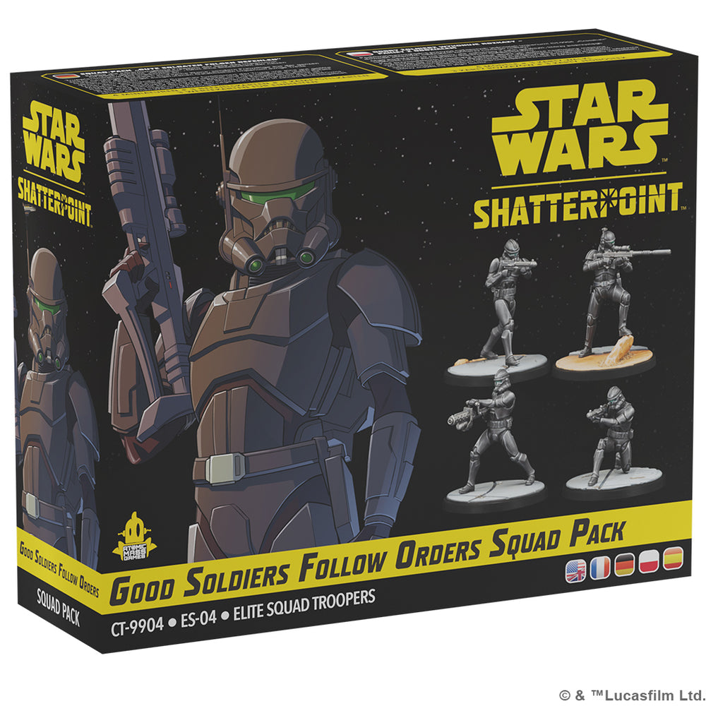 Star Wars Shatter Point: Good Soldiers Follow Orders Squad Pack