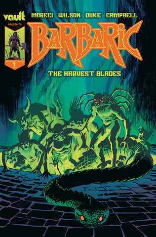 Barbaric Harvest Blades One Shot Cover G Hixson 75 Copy Variant Edition