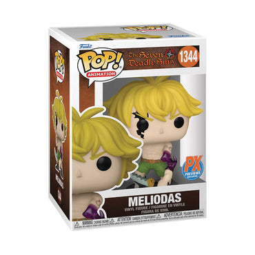 Pop Seven Deadly Sins Meliodas Demon Mode Ch Previews Exclusive Vinyl Figure