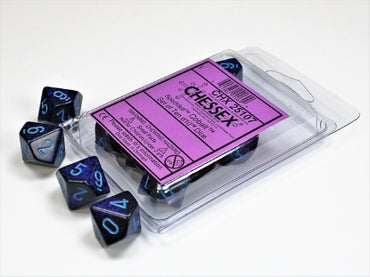 Speckled - Cobalt - Set of Ten d10s