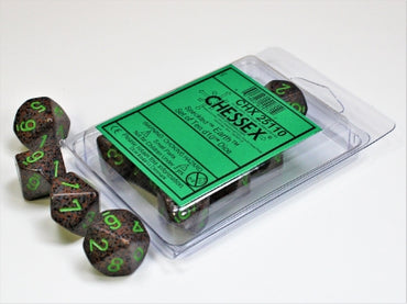 Speckled - Earth - Set of Ten d10s