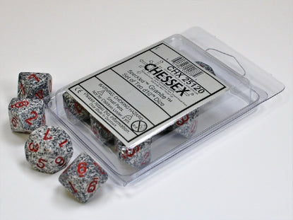 Speckled - Granite - Set of Ten d10s