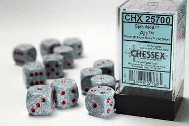 Speckled - Air - 16mm d6 Dice Block (12 dice)