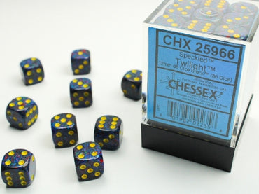 Speckled - Twilight - 12mm d6 Dice Block (36 dice)