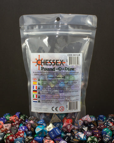 Pound-O-Dice (assorted, approximately 80-100 Dice)