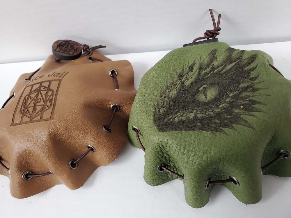 Leather Dice Bag Medium