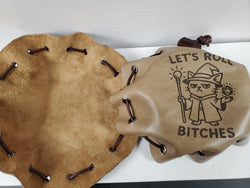 Leather Dice Bag Large