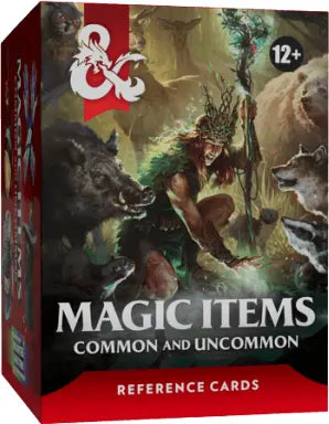 Dungeons & Dragons Reference Cards - Magic Items Common and Uncommon