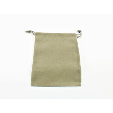 Velour Dice Pouch Grey (SM)