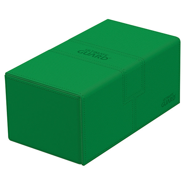 Deck Case: Twin Flip´n´Tray 200+ Standard Size Monocolor - Green