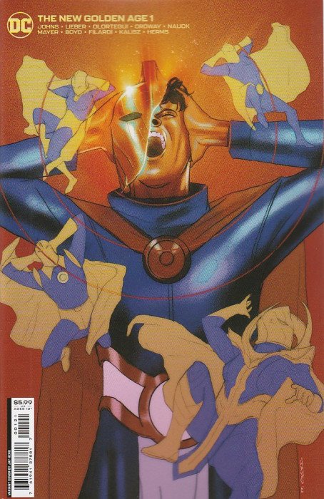 New Golden Age Variant Jay Hero Card Stock Cover
