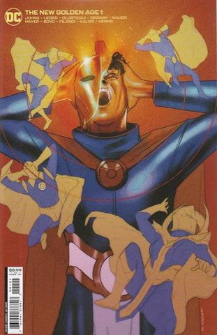 New Golden Age Variant Jay Hero Card Stock Cover