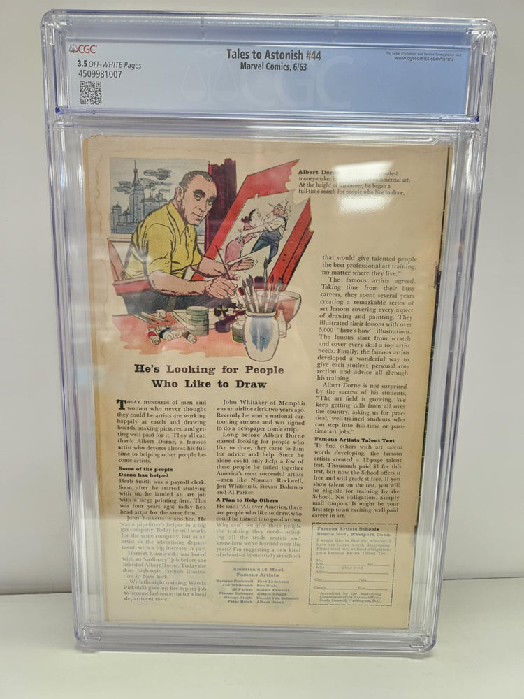 Tales to Astonish #44