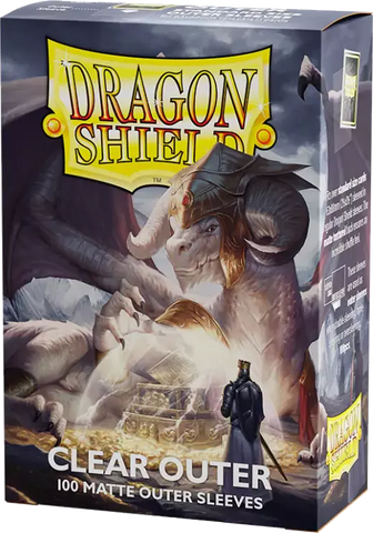 Dragon Shield: Outer Sleeve - Matte - Clear
