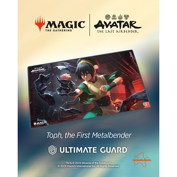 Playmat: MTG- Avatar the Last Airbender- Toph the First Metalbender