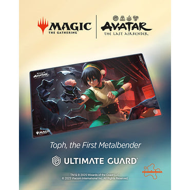 Playmat: MTG- Avatar the Last Airbender- Toph the First Metalbender