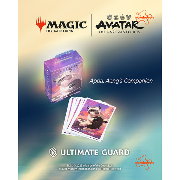 Card Sleeves: MTG Art Sleeves- Avatar The Last Airbender- Appa, Aang's Companion