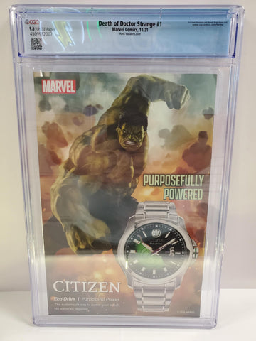 The Death of Doctor Strange #1 CGC 9.6