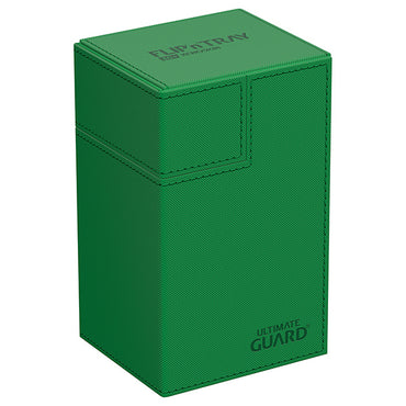 Deck Case: Flip´n´Tray 80+ Standard Size Monocolor - Green
