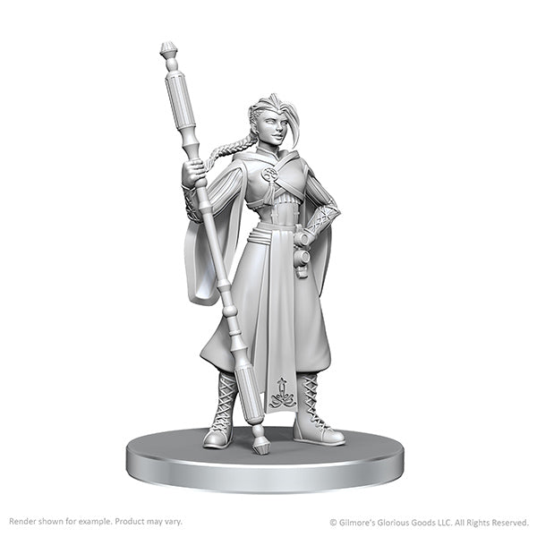 Critical Role Unpainted Miniatures: Wave 26- Beauregard Lionett & Caleb Widogast