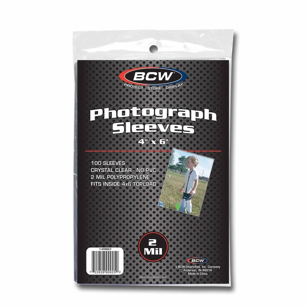 4 x 6 Photo Sleeves (100 Each/Pack)