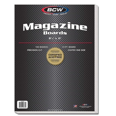 BCW: Comic Backing Boards - Magazine