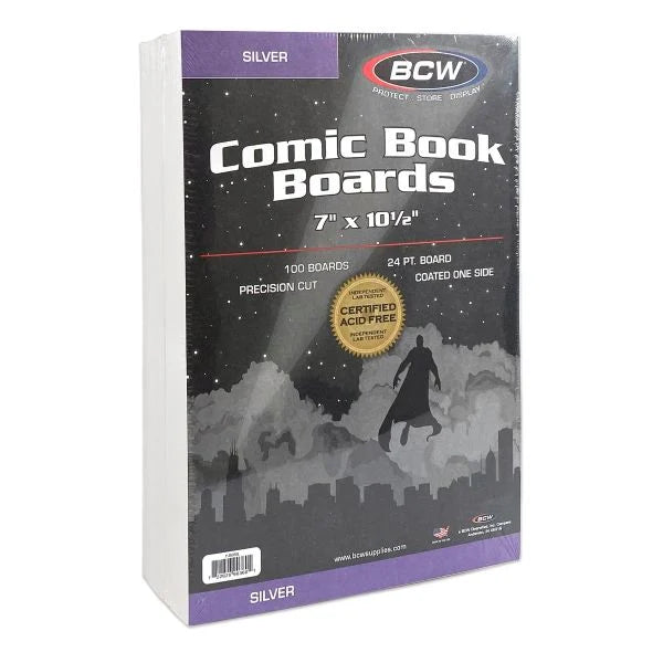 BCW: Comic Backing Boards - Silver
